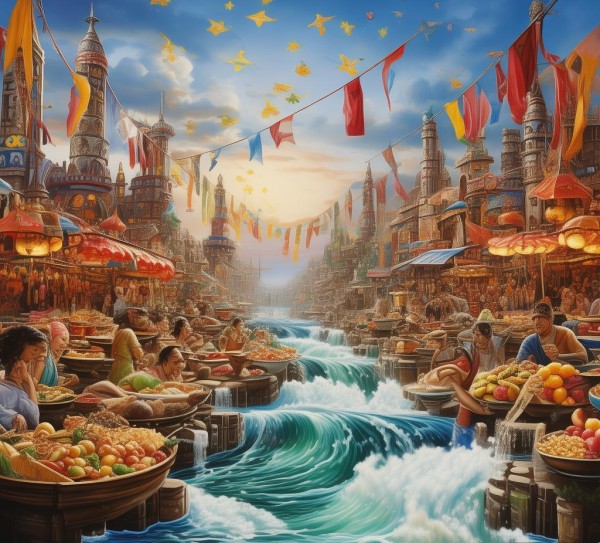 饮食文化长河奔腾不息