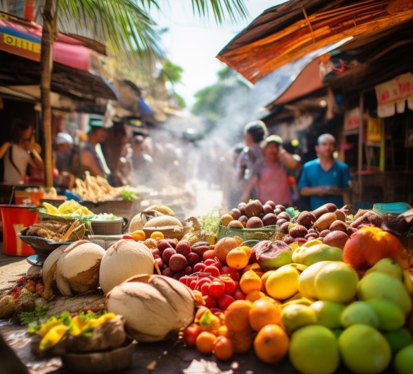 椰风香街，味蕾绽放，每一天都是独特的