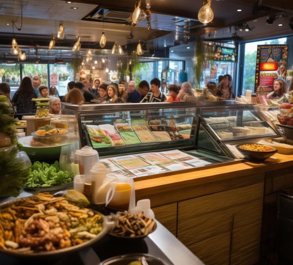 堂食恢复点餐区恢复食量视觉启示录