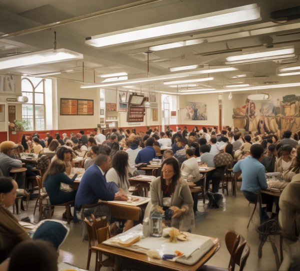 食堂的时光，传统与现代的对话，见证食堂变迁的历史
