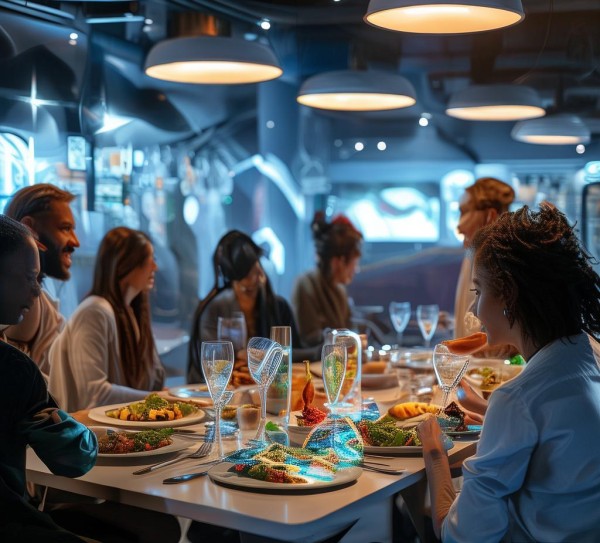 222年，堂食创新助力新生活，科技助力健康新生活