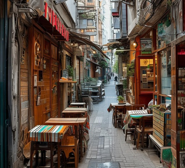 城市的小食堂，街头小巷里的真实写照